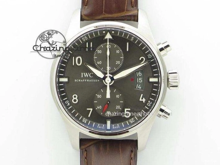 MIROTIME 0730 Big Pilot Real PR IW502701 RG YLF 1:1 Best Edition Blue Dial On Calfskin Strap A Classic 7225